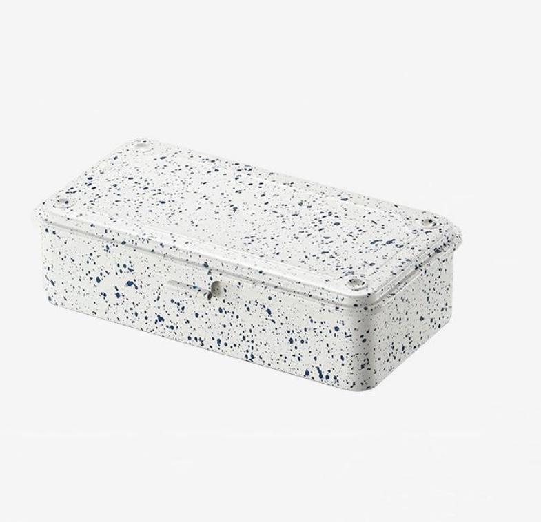 Toyo Tool Box Metall white indigo typopoetry