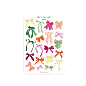 Muchable Christmas Bows Sticker