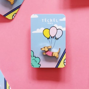 Pin Dackel von Poulette Magique