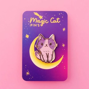 Pin Magic Cat von Poulette Magique