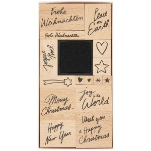 Rico Stempelset XMAS Handlettering Paper Poetry